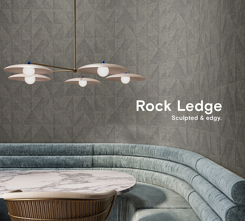 Rock Ledge: Sculpted & edgy.